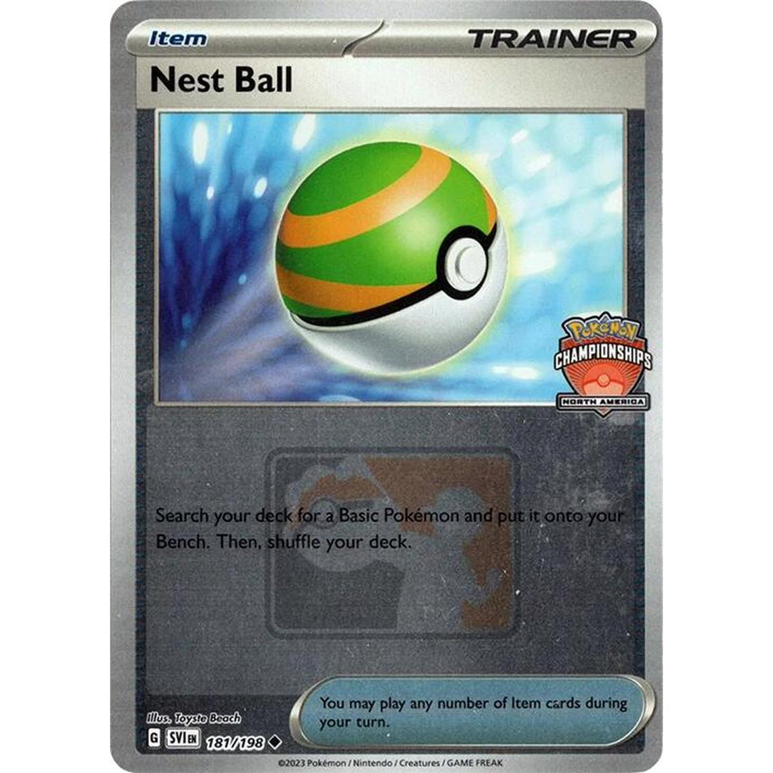 Nest Ball - 181/198 (North America Championships)