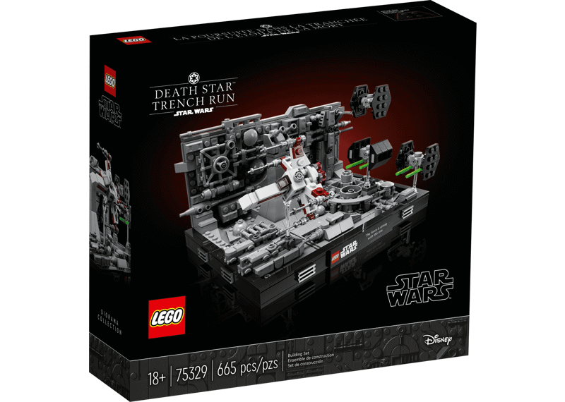 LEGOStar Warz 75329 Death Star Trench Run Diorama