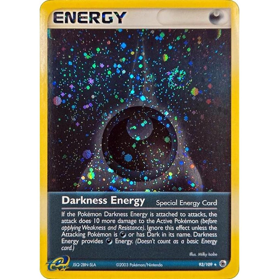 Darkness Energy (Special) - 93/109 (Cosmos Holo)