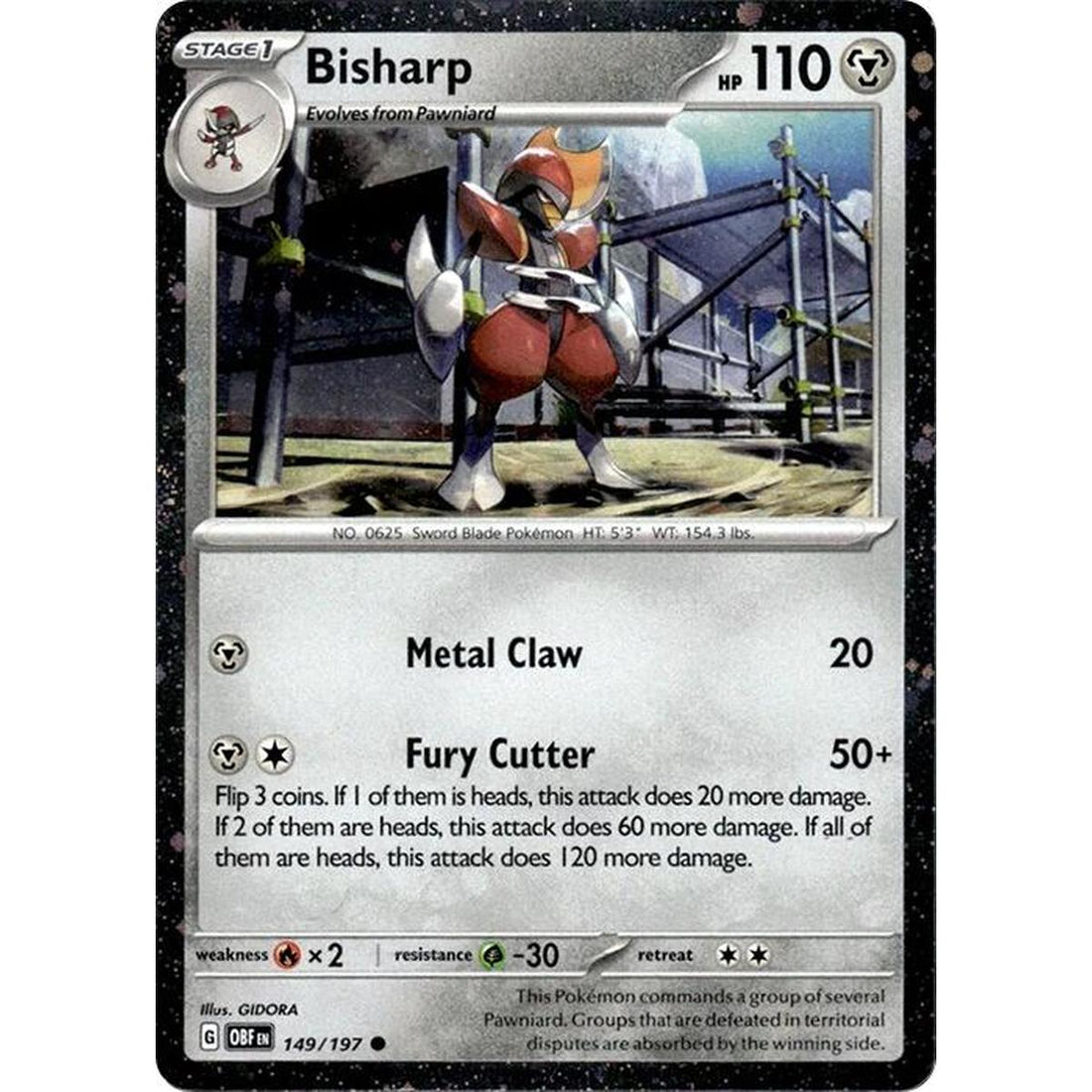 Bisharp - 149/197 (Cosmos Holo)