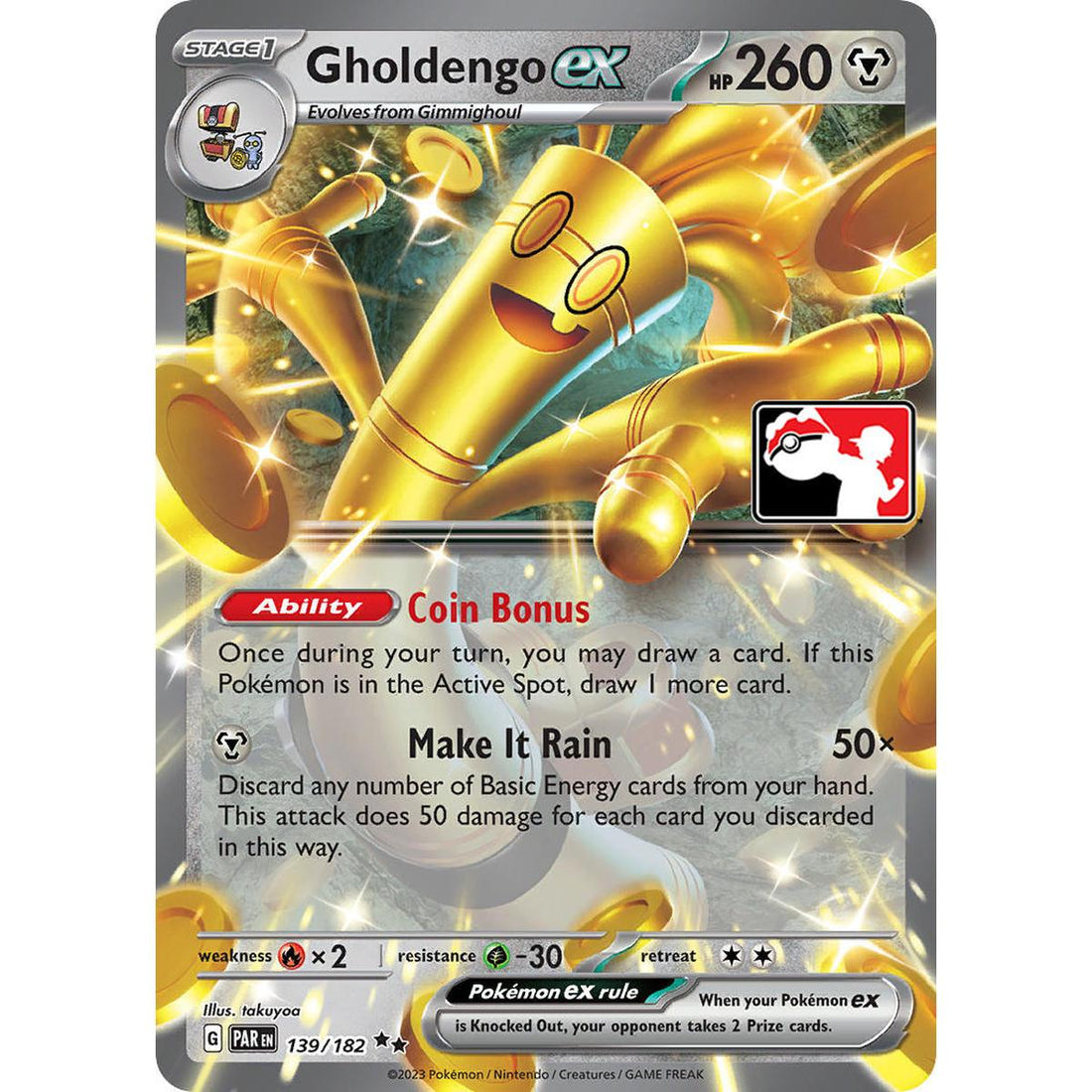 Gholdengo ex - 139/182