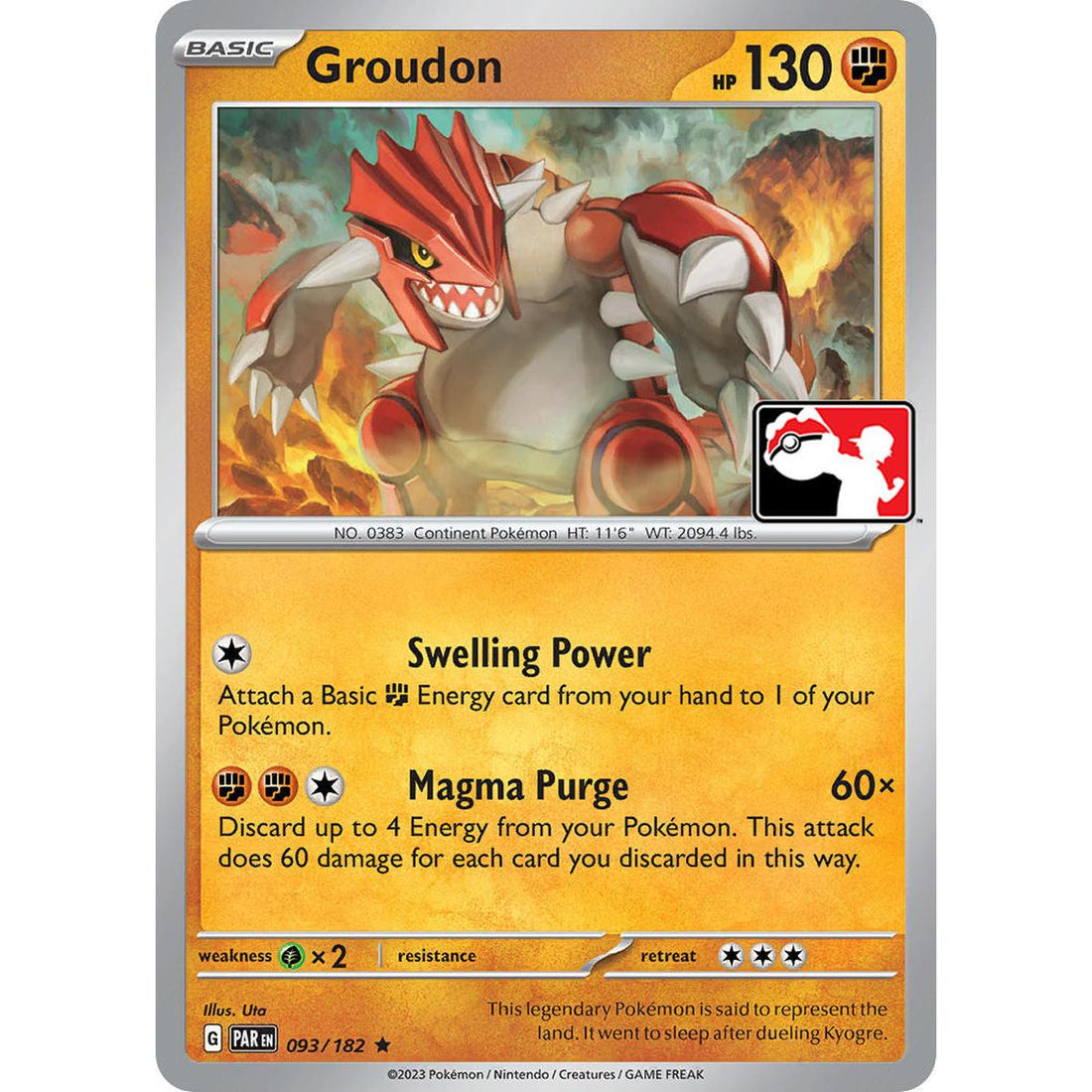 Groudon - 093/182
