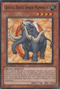 Crystal Beast Amber Mammoth