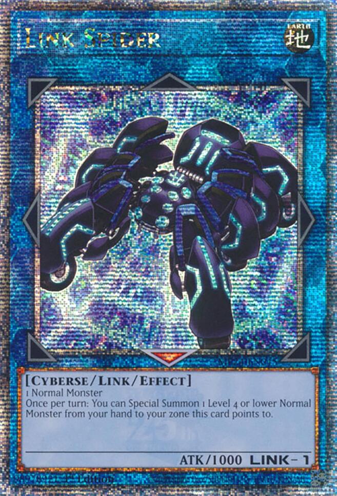 Link Spider (Quarter Century Secret Rare)