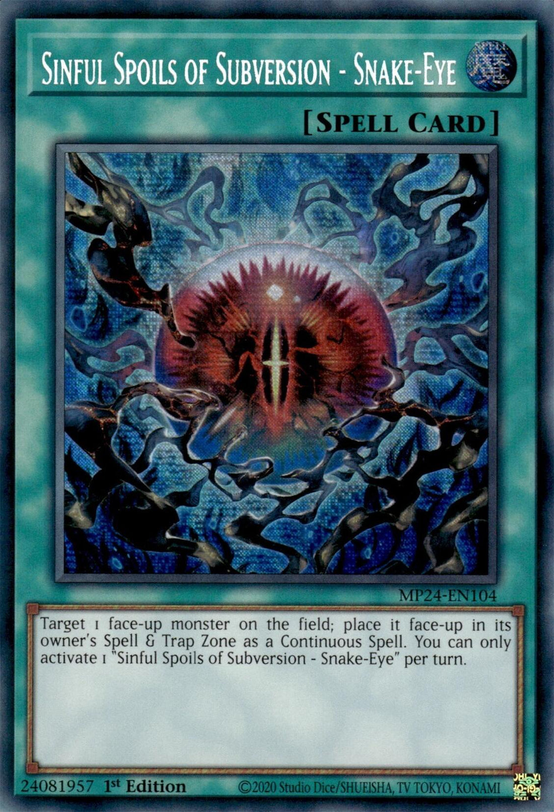 Sinful Spoils of Subversion - Snake-Eye