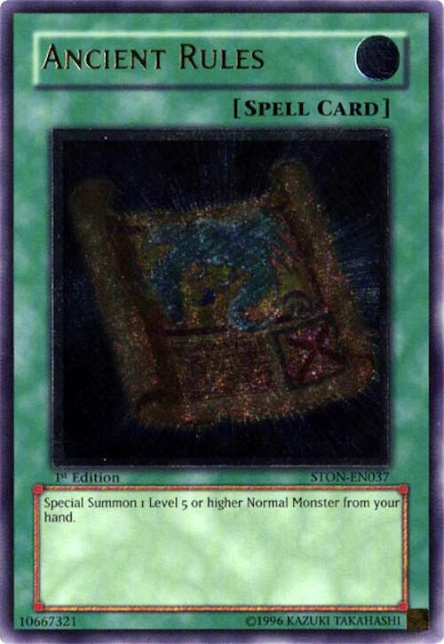 Ancient Rules (UTR)
