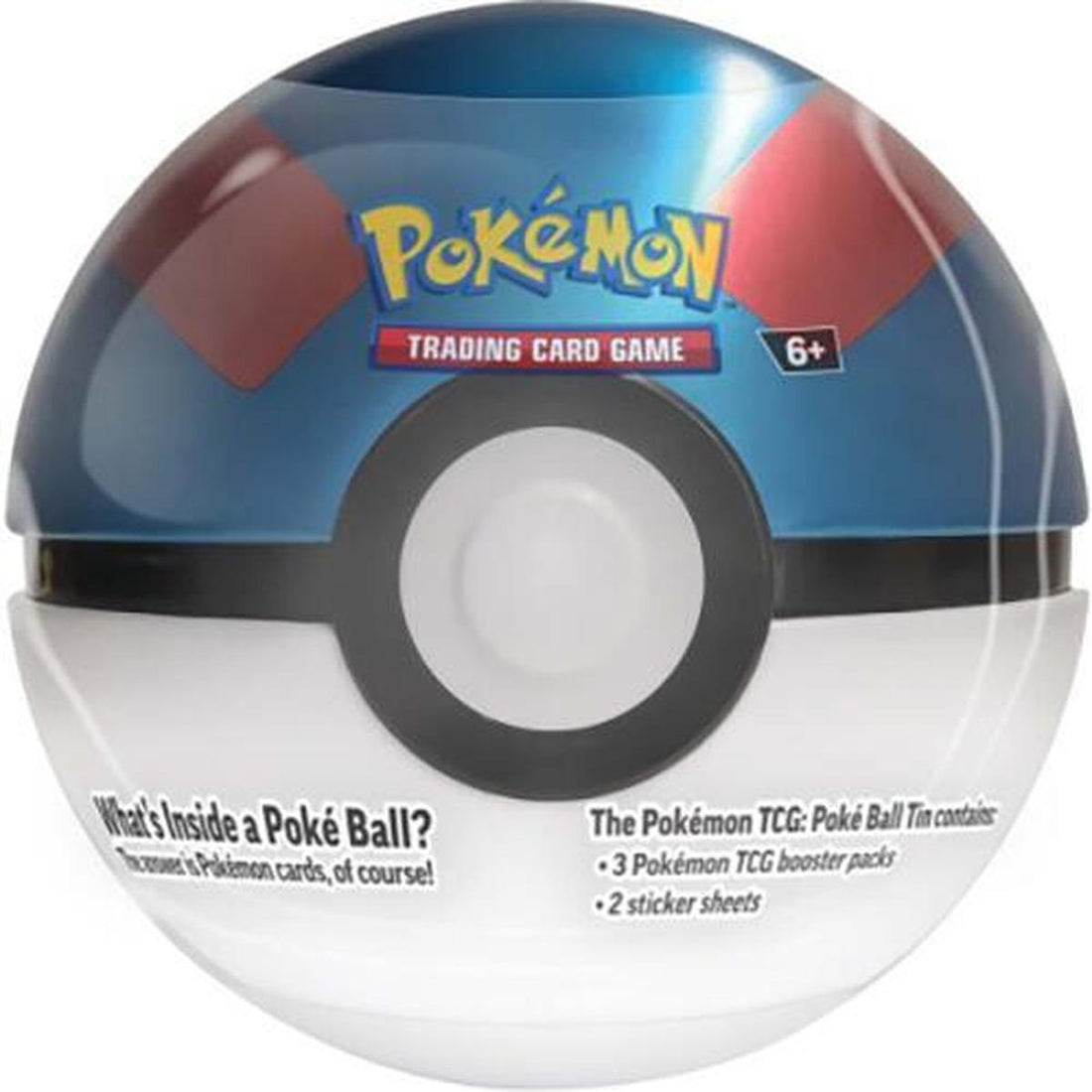 Pokemon - Poke Ball Tin - Great Ball (Q4 2024)