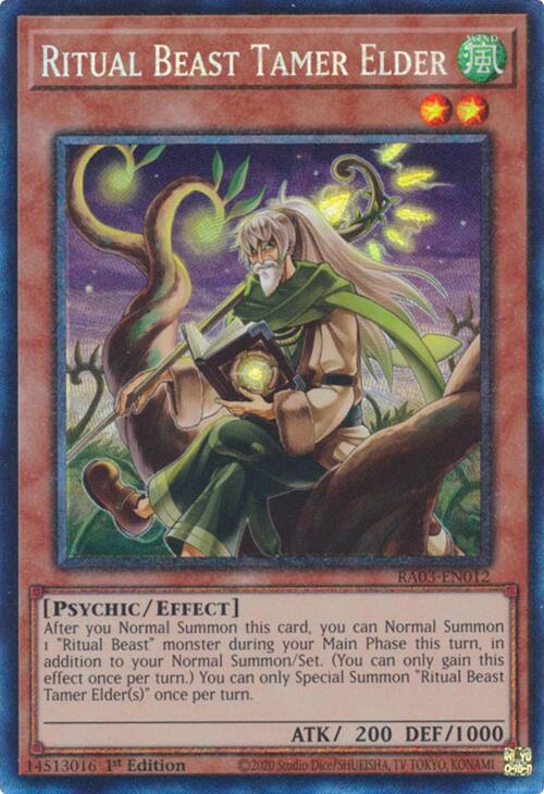 Ritual Beast Tamer Elder (PCR)