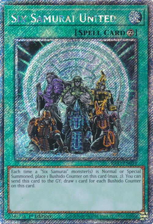 Six Samurai United (Platinum Secret Rare)