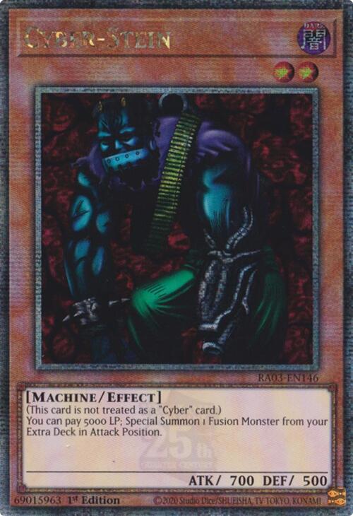 Cyber-Stein (Quarter Century Secret Rare)