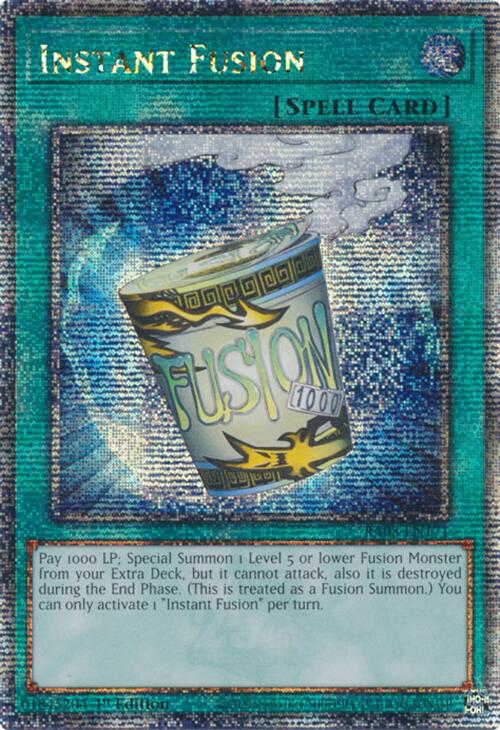 Instant Fusion (Quarter Century Secret Rare)