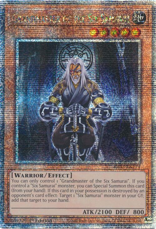 Grandmaster of the Six Samurai (Quarter Century Secret Rare)