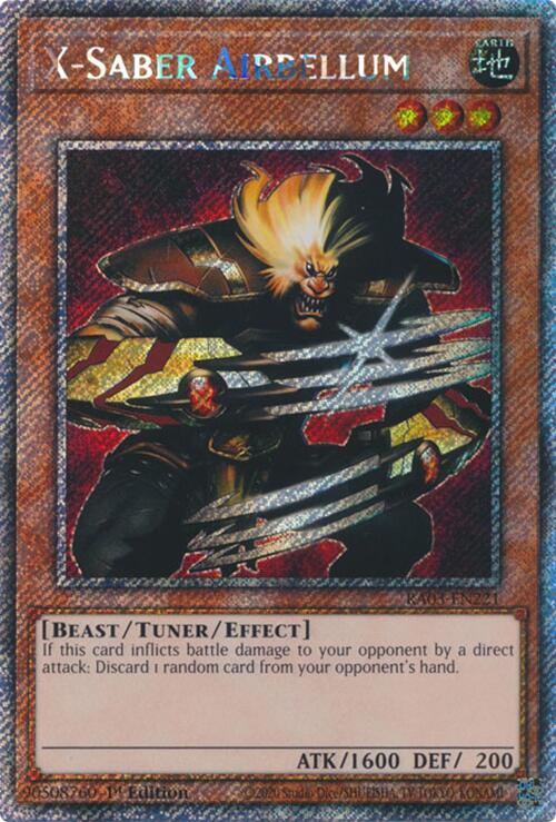 X-Saber Airbellum (Platinum Secret Rare)