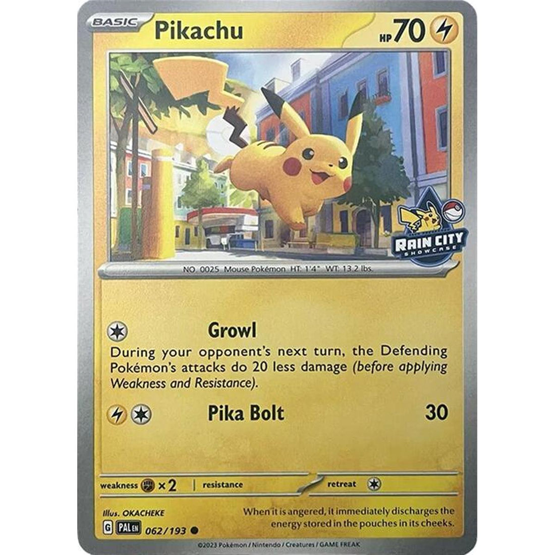 Pikachu (Rain City Showcase)