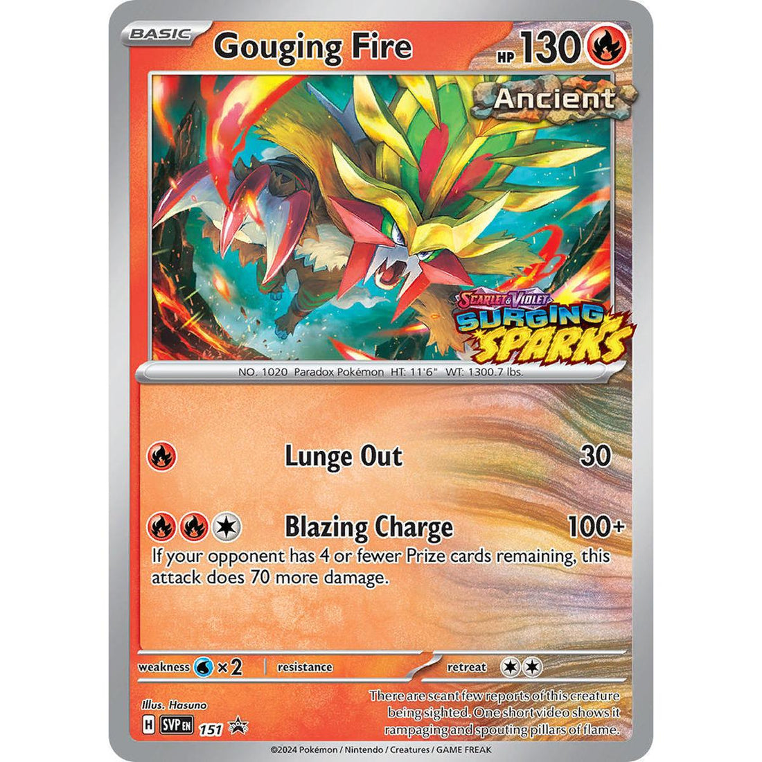 Gouging Fire - 151