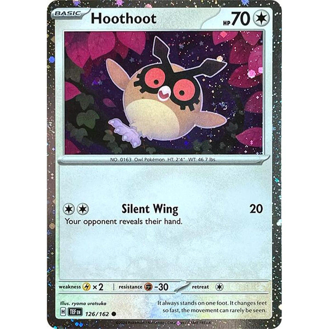 Hoothoot - 126 (Cosmos Holo)