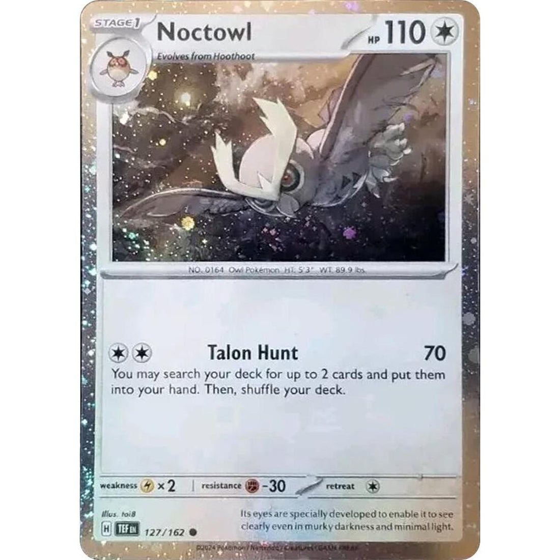 Noctowl - 127 (Cosmos Holo)