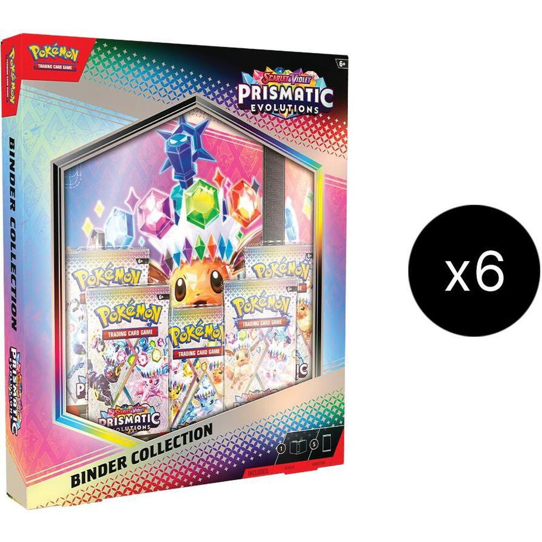 Prismatic Evolutions  Binder Collection Case
