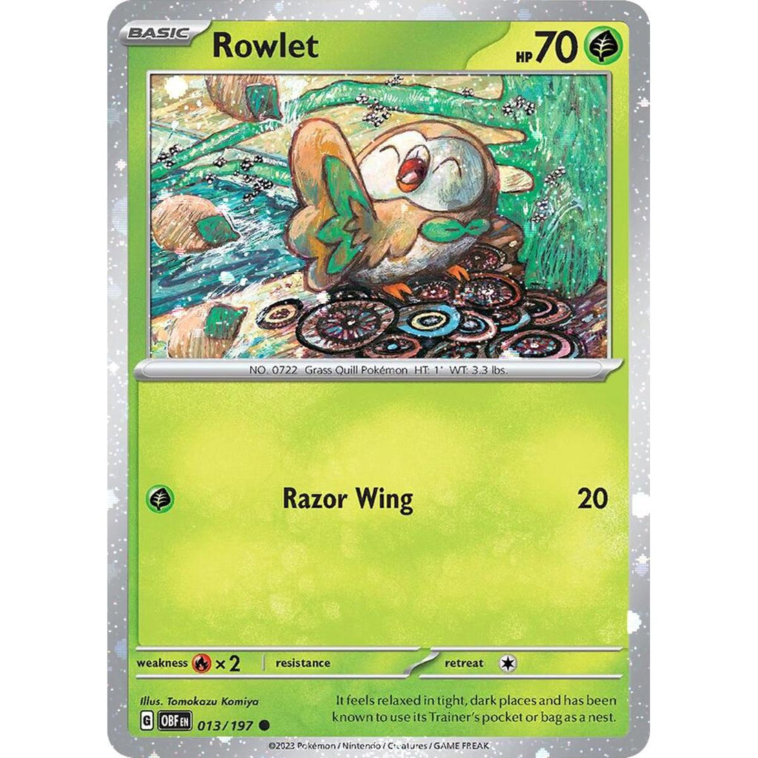 Rowlet - 013/197 (Cosmos Holo)