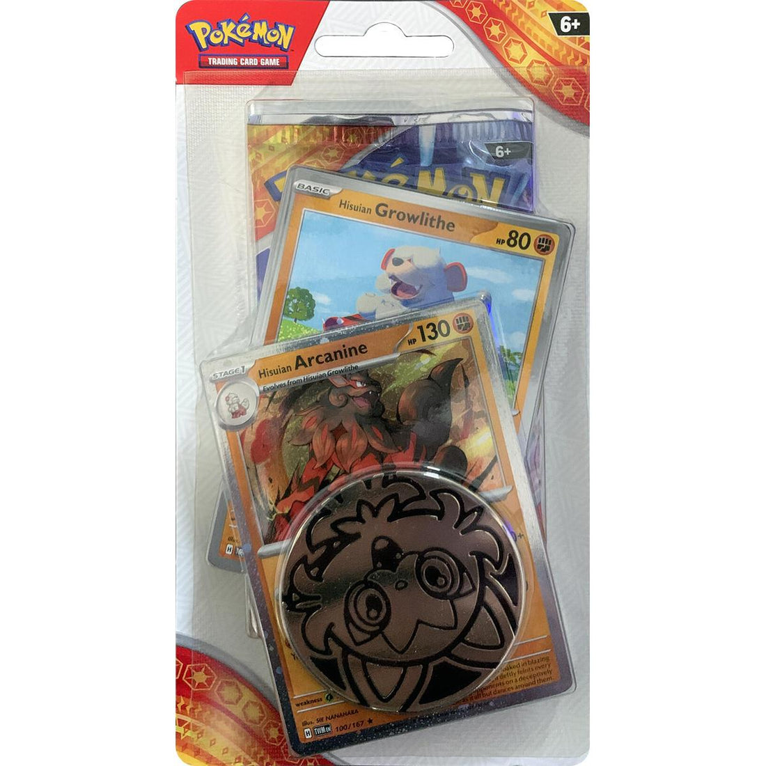 Surging Sparks Single Pack Blister [Hisuian Arcanine]