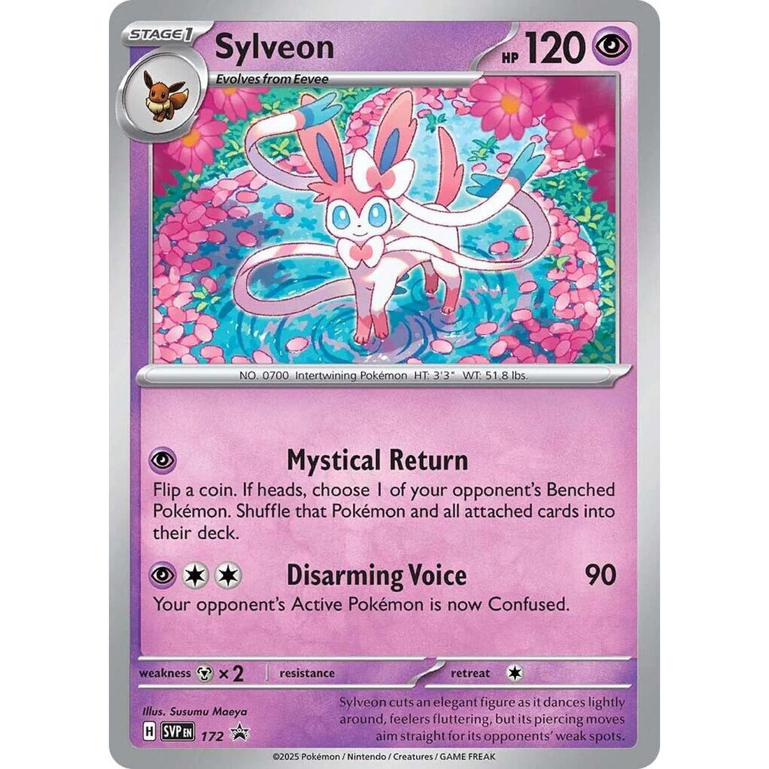 Sylveon - 172 (Cosmos Holo)