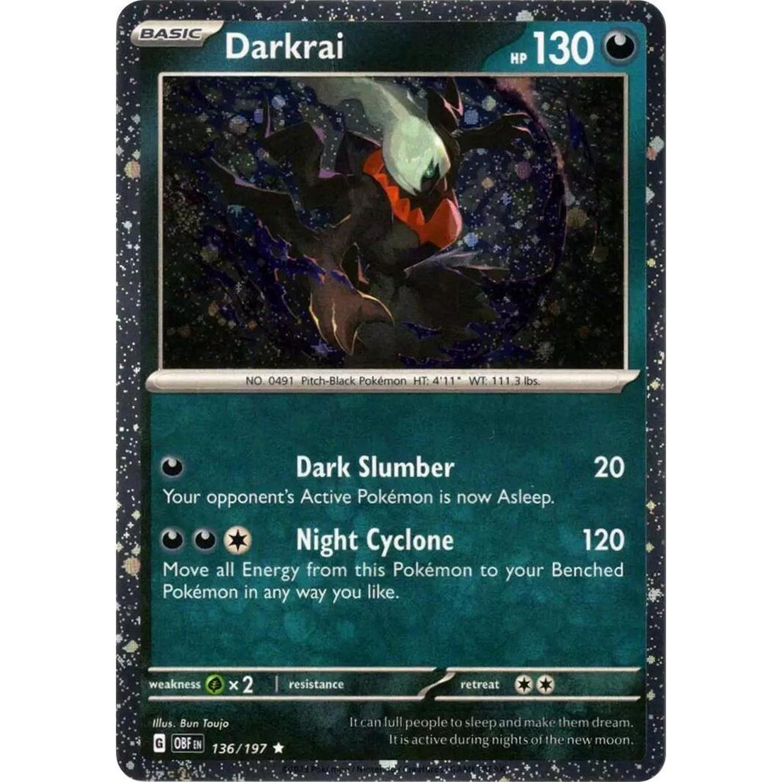 Darkrai (Cosmos Holo)