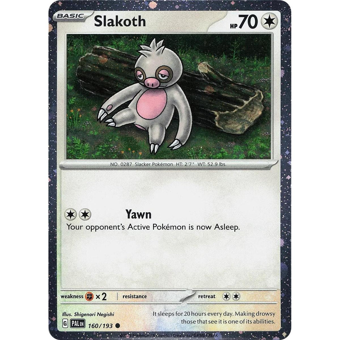 Slakoth (Cosmos Holo)