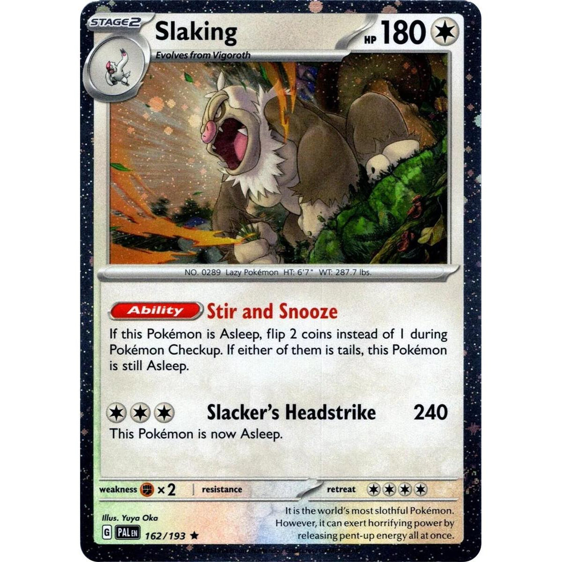 Slaking (Cosmos Holo)