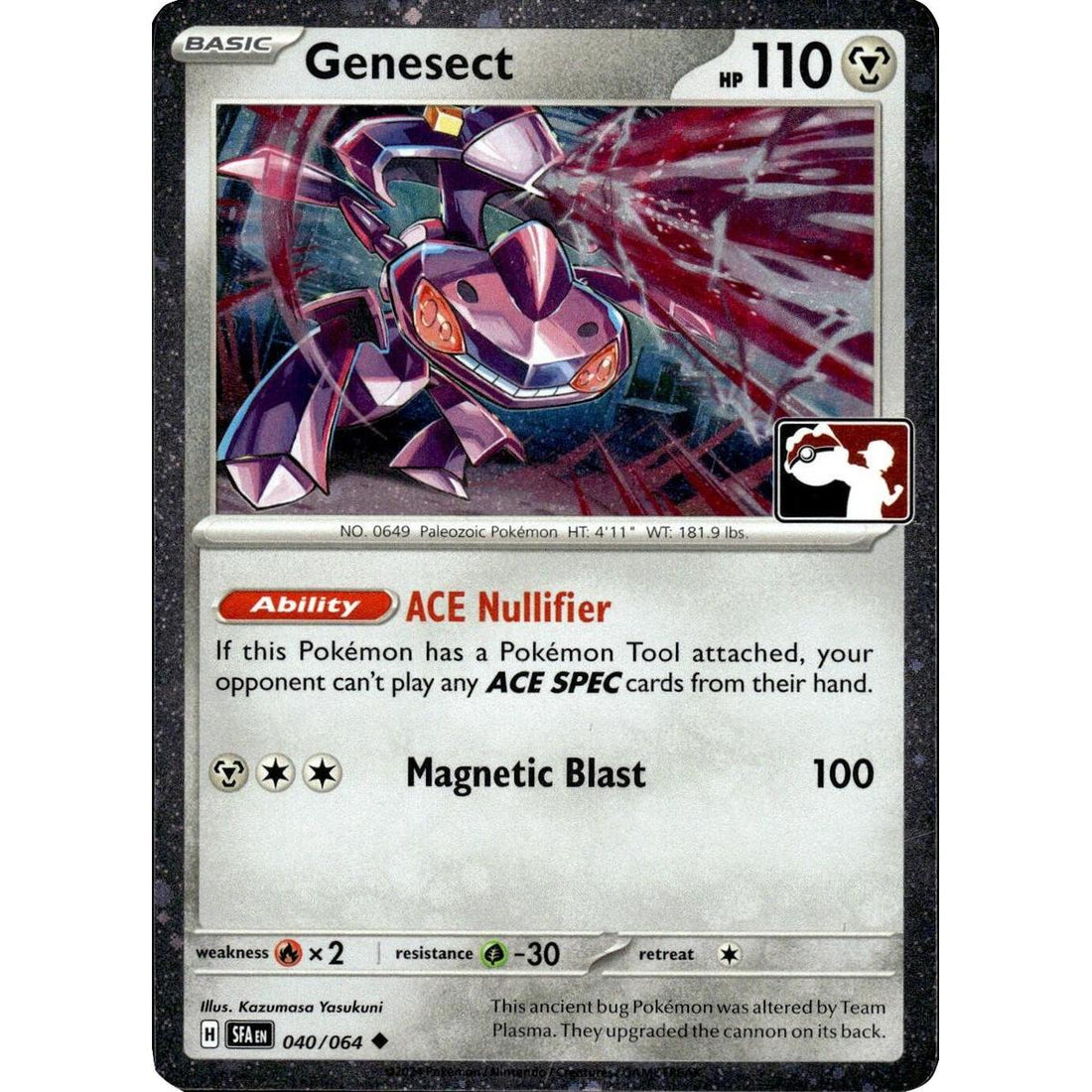 Genesect - 040/064 (Cosmos Holo)