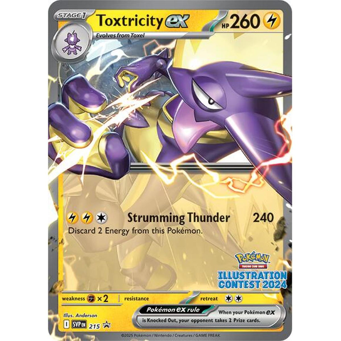 Toxtricity ex - 215 (Illustration Contest 2024)
