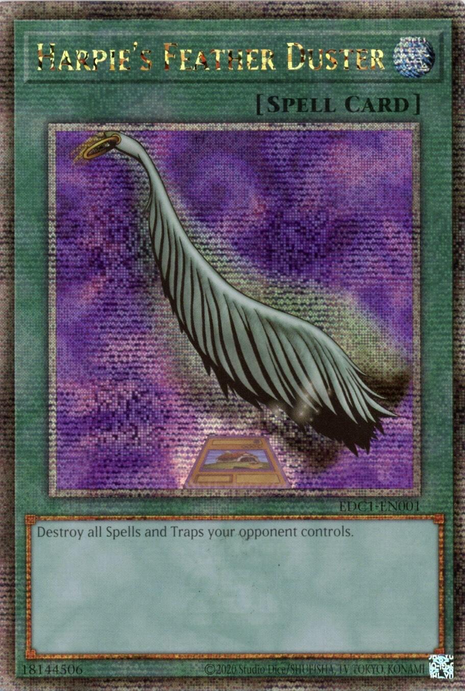 Harpie's Feather Duster (Alternate Art)