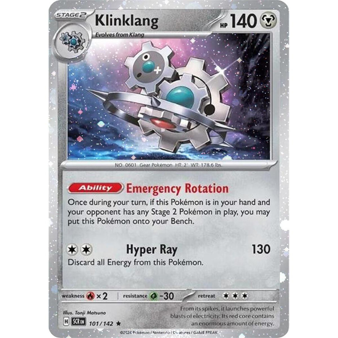 Klinklang - 101/142 (Cosmos Holo)