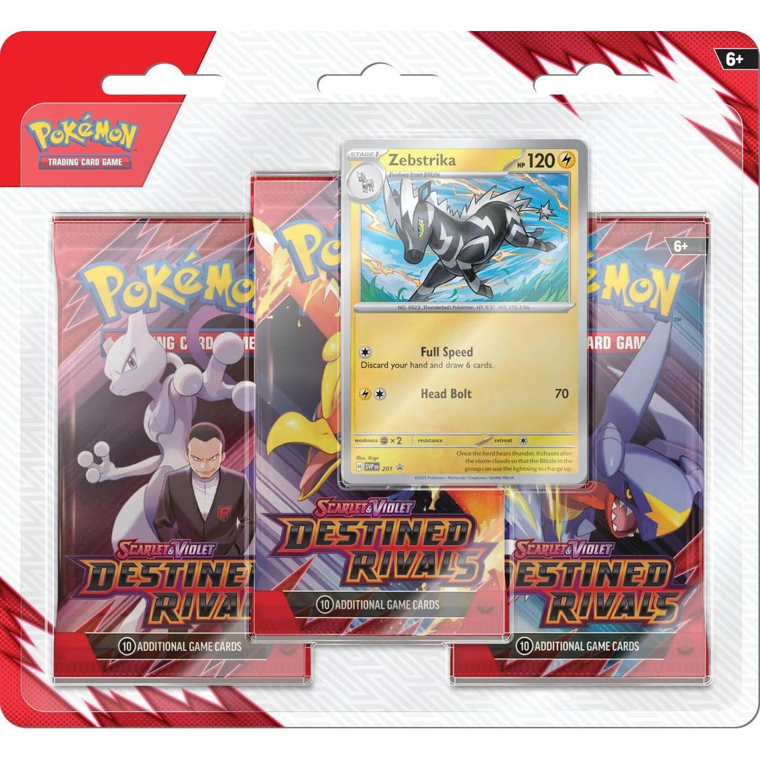 Destined Rivals 3 Pack Blister [Zebstrika]