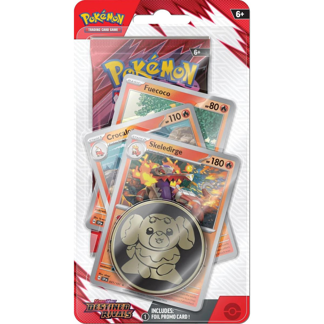 Destined Rivals Premium Checklane Blister [Skeledirge]
