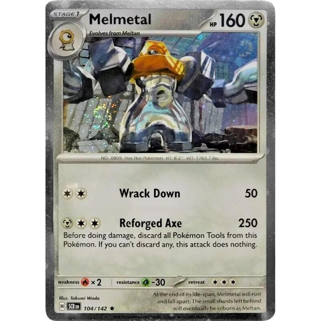 Melmetal - 104/142 (Cosmos Holo)