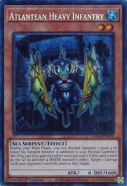 Atlantean Heavy Infantry (Secret Rare)