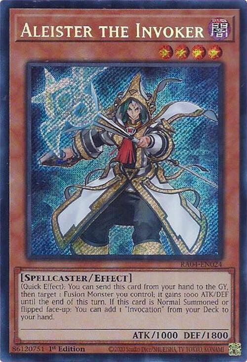 Aleister the Invoker (Alternate Art) (Secret Rare)