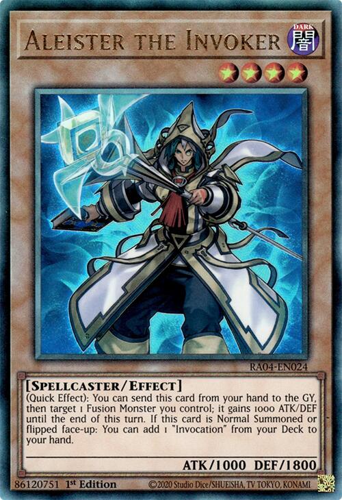 Aleister the Invoker (Alternate Art) (PUR)
