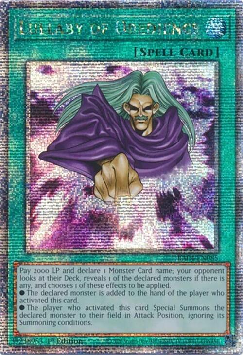 Lullaby of Obedience (Quarter Century Secret Rare)