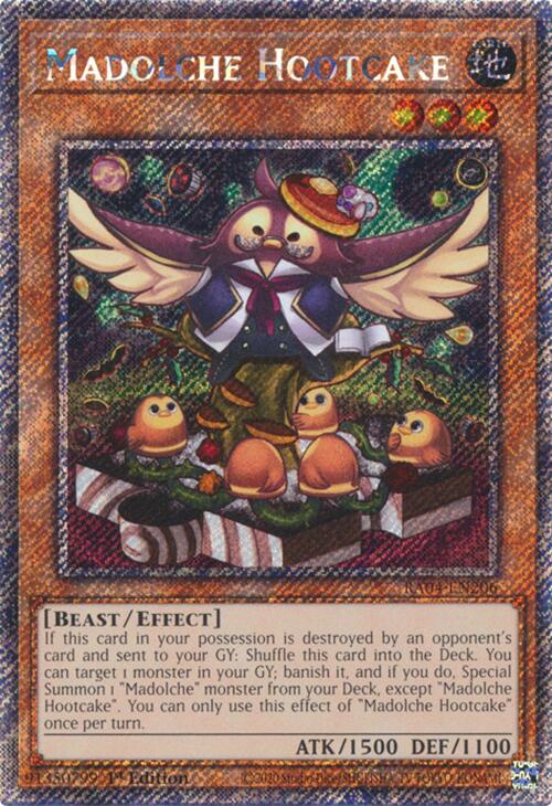 Madolche Hootcake (Platinum Secret Rare)