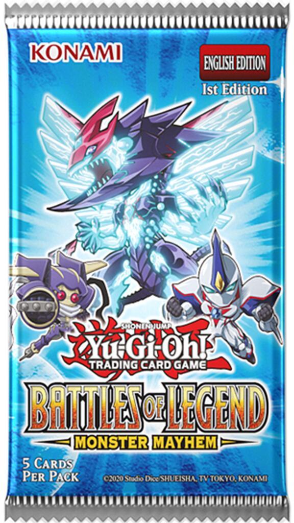 Battles of Legend: Monster Mayhem Booster Pack [1st Edition]