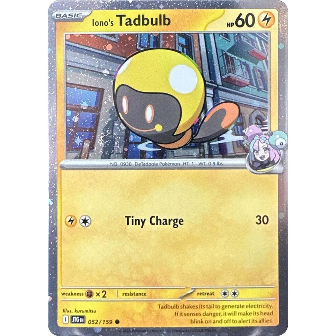 Iono's Tadbulb - 052/159 (Cosmos Holo)