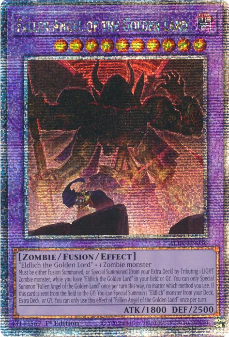 Fallen Angel of the Golden Land (Quarter Century Secret Rare)