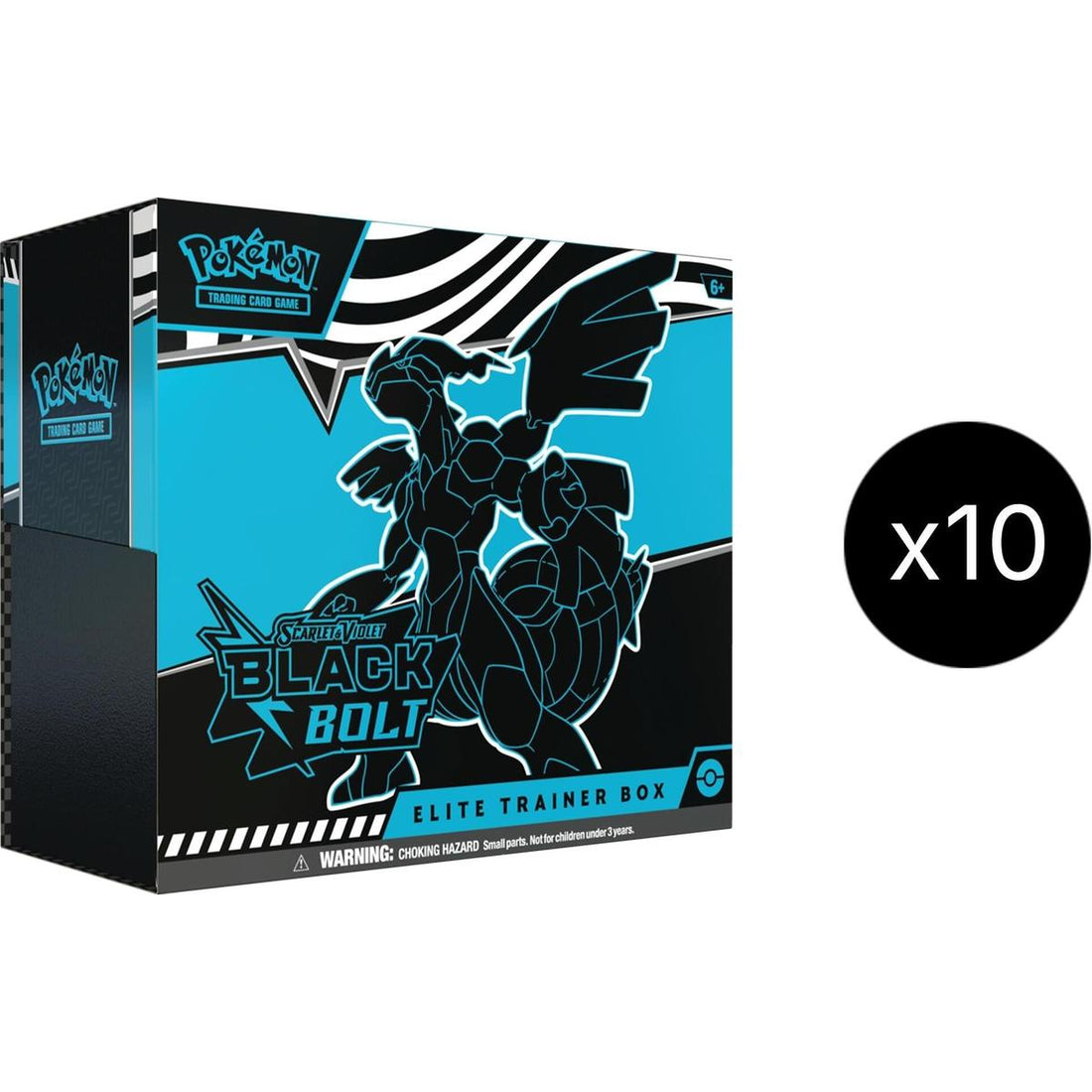 Black Bolt Elite Trainer Box Case