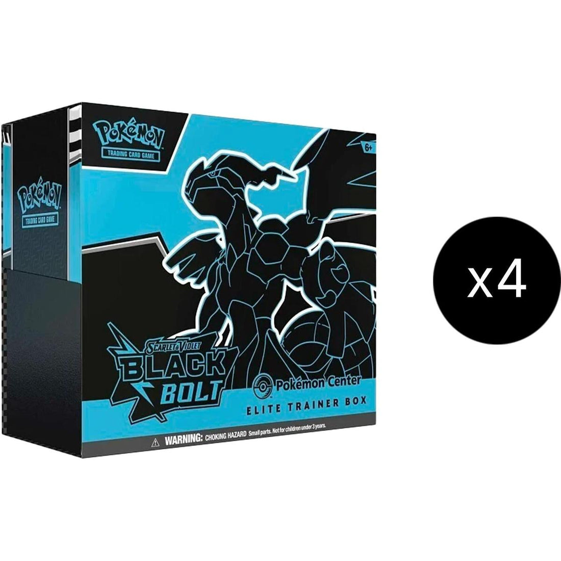 Black Bolt Pokemon Center Elite Trainer Box (Exclusive) Case