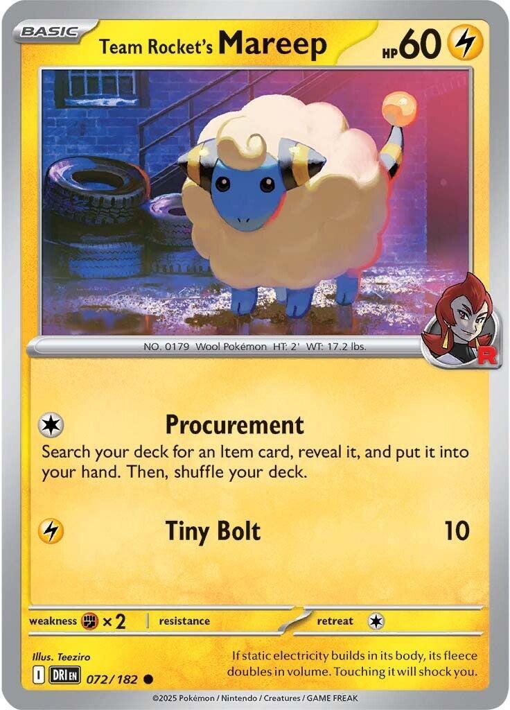 Team Rocket's Mareep