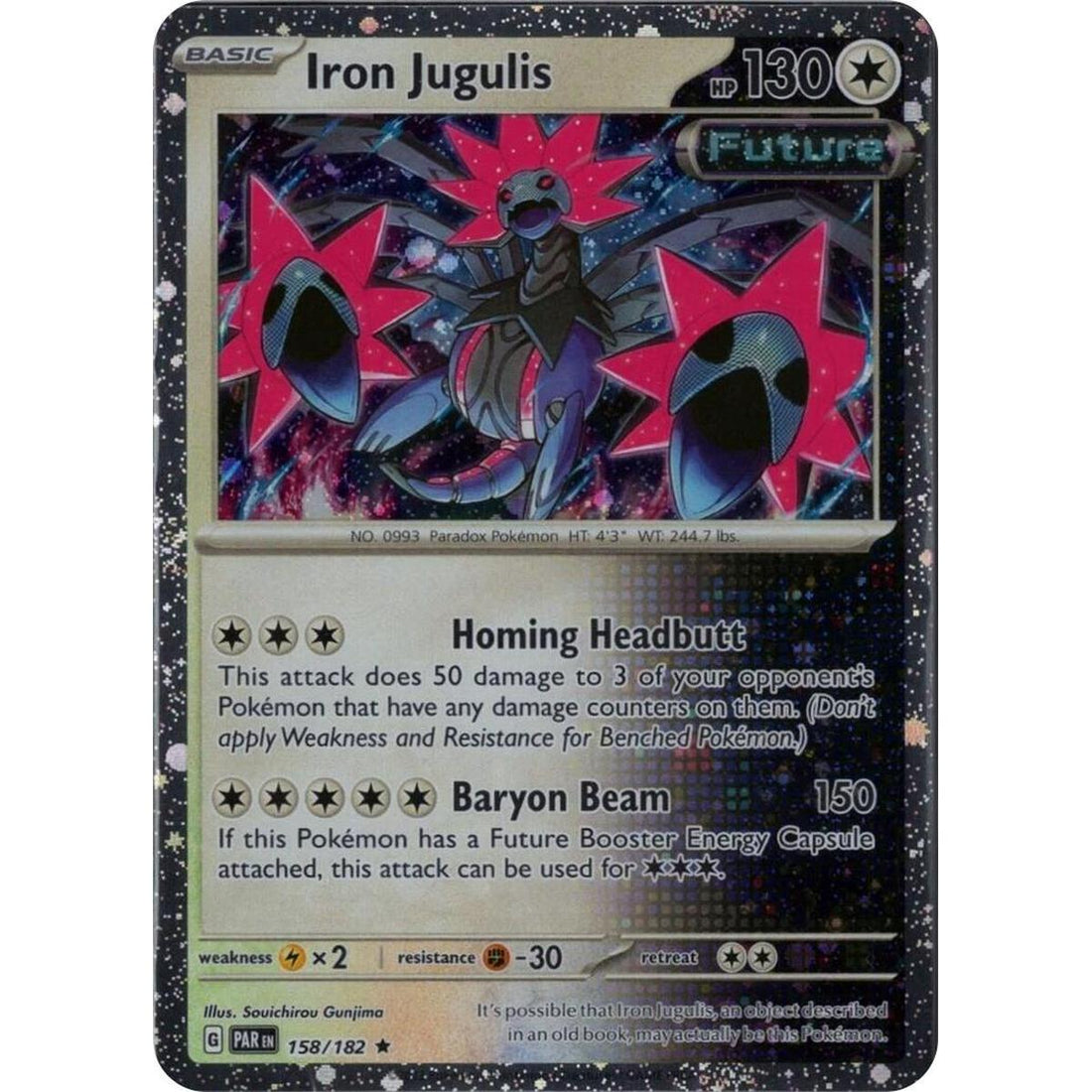 Iron Jugulis - 158/182 (Cosmos Holo)