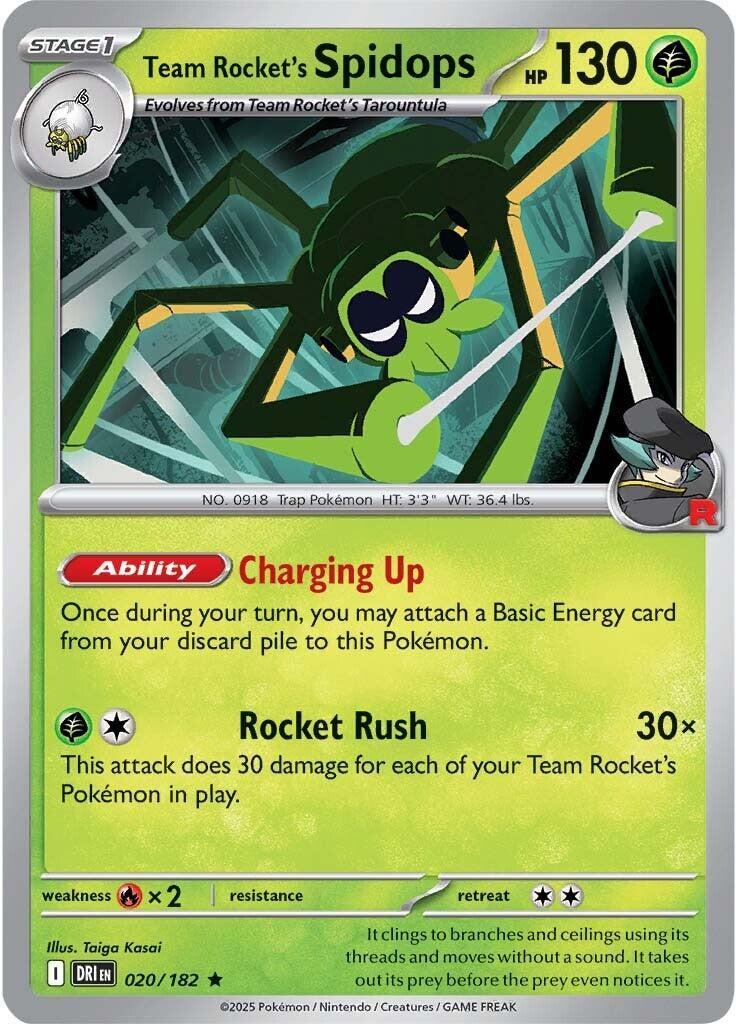 Team Rocket's Spidops - 020/182