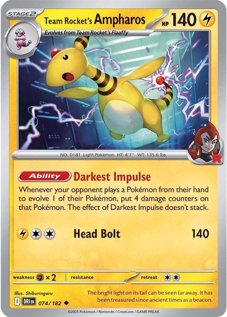 Team Rocket's Ampharos