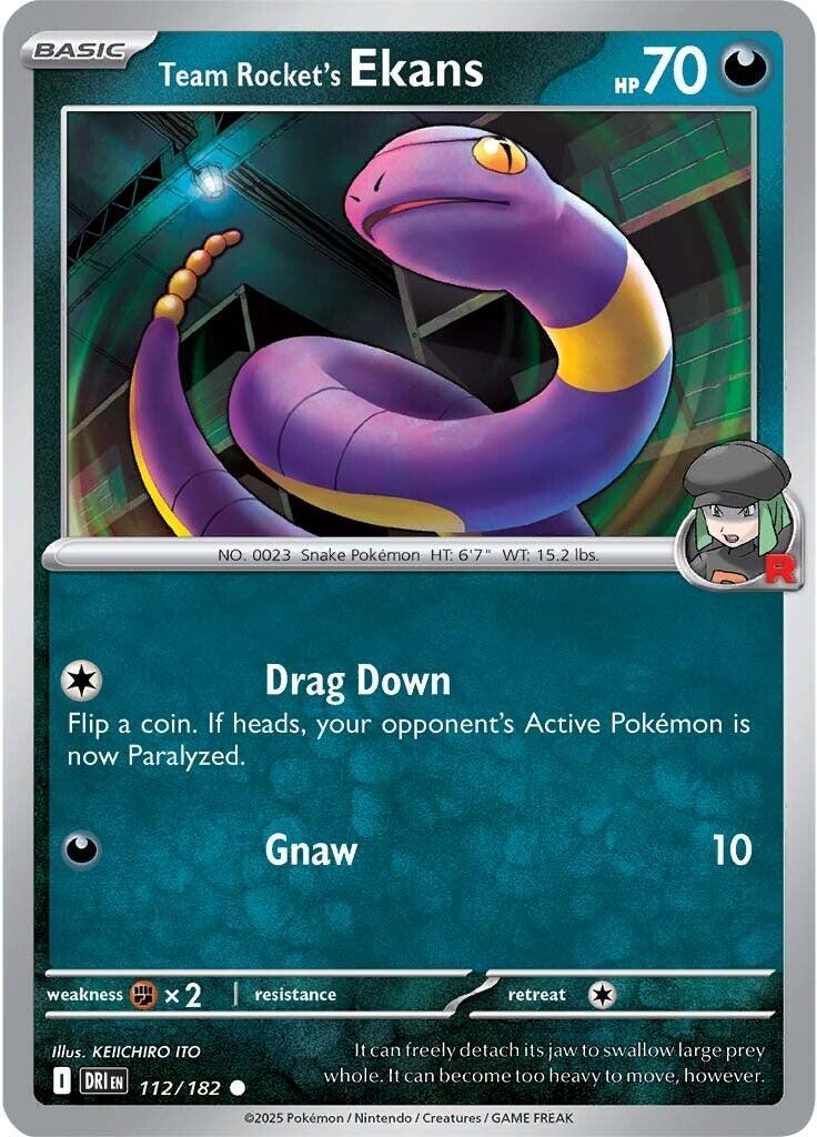 Team Rocket's Ekans